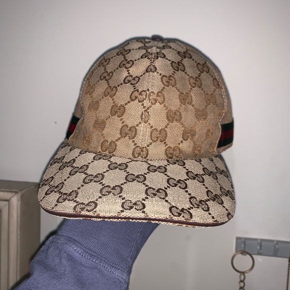 Authentic gucci hat worn once size 85 (medium) - Picture 2 of 9
